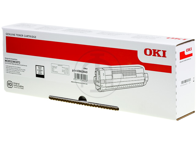 45862840 OKI MC853 TONER BLACK 7000Seiten