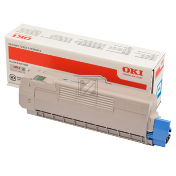 46507507 OKI C6xx Toner cyan 6000Seiten
