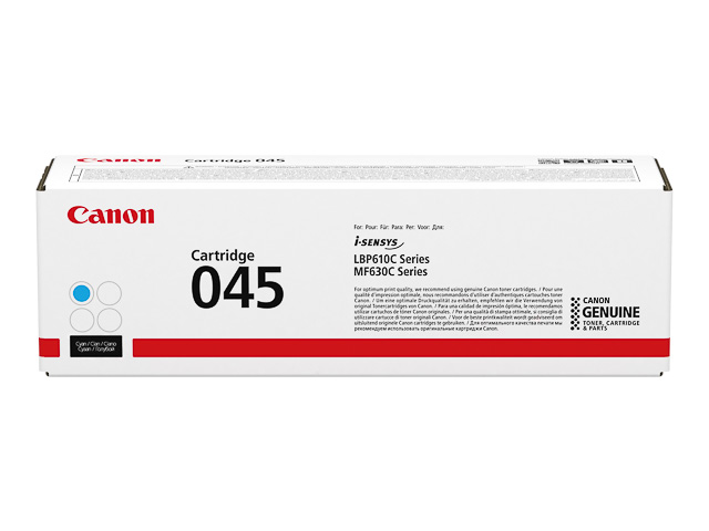 1241C002 CANON LBP610 CARTRIDGE CYA ST 045C 1300Seiten Standard Kapazitaet