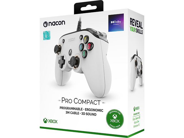 NACON GAMING COMPACT CONTROLLER PRO NA005301 Kabel/weiss