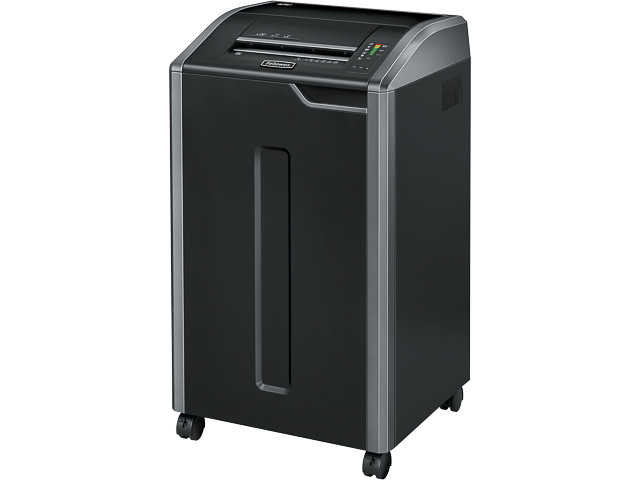 FELLOWES 425CI AKTENVERNICHTER SILB-SCHW 4698001 Partikelschnitt 4x30mm P4 30Blt