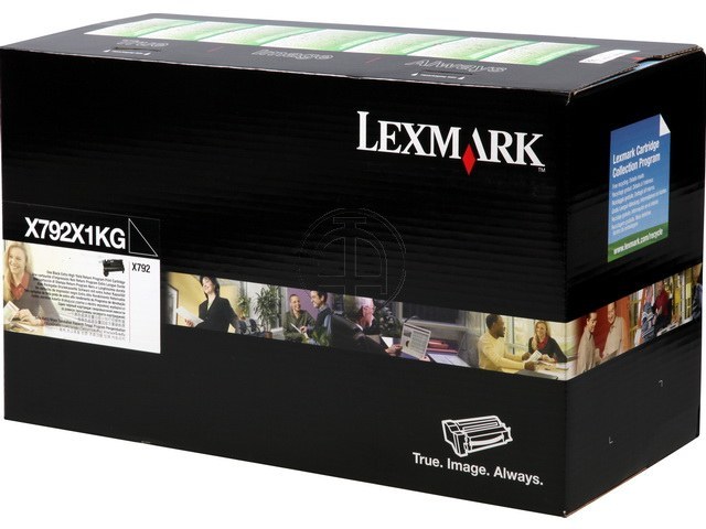 X792X1KG LEXMARK X792 TONER BLACK HC 20.000Seiten hohe Kapazitaet return