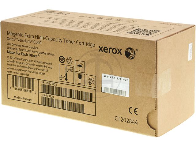 106R03921 XEROX VERSALINK C600 TONER MA 16.800Seiten extra hohe Kapazitaet