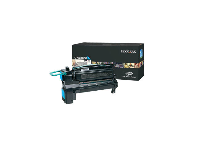 C792X2CG LEXMARK C792 TONER CYAN 20.000Seiten