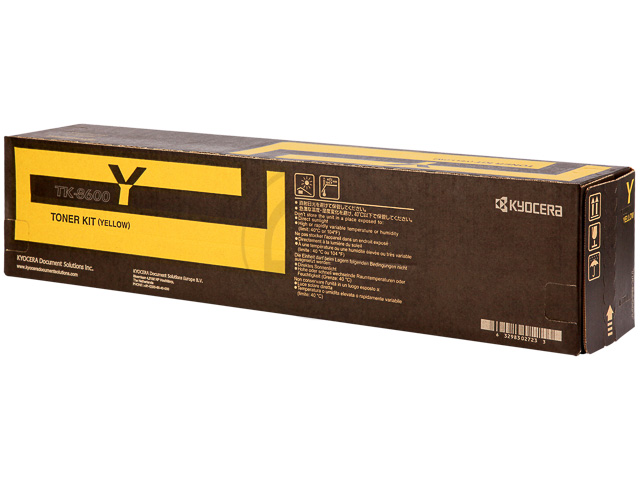 TK8600Y KYOCERA FSC8600DN TONER YELLOW 1T02MNANL0 20.000Seiten