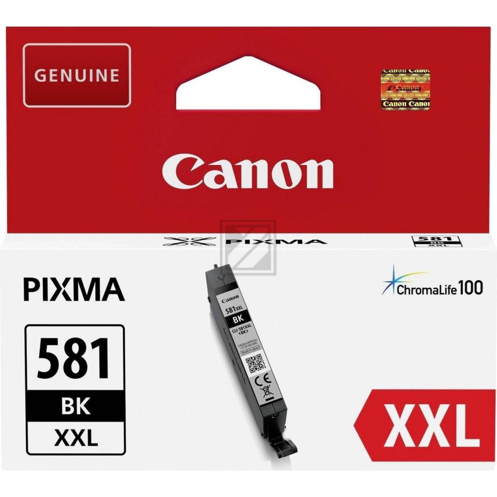 1998C001 CANON CLI581XXLBK Nr.581 Pixma TS TR Tinte black EHC 11,7ml