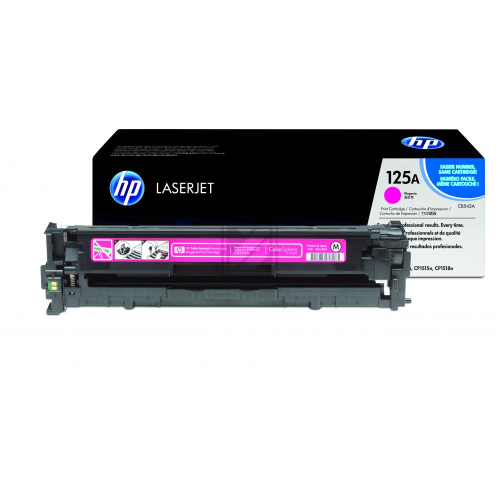 CB543A HP 125A CLJ Cartridge magenta 1400Seiten
