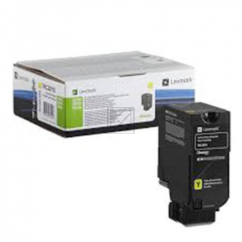 74C2SY0 LEXMARK CS72x Toner yellow HC return 7000Seiten