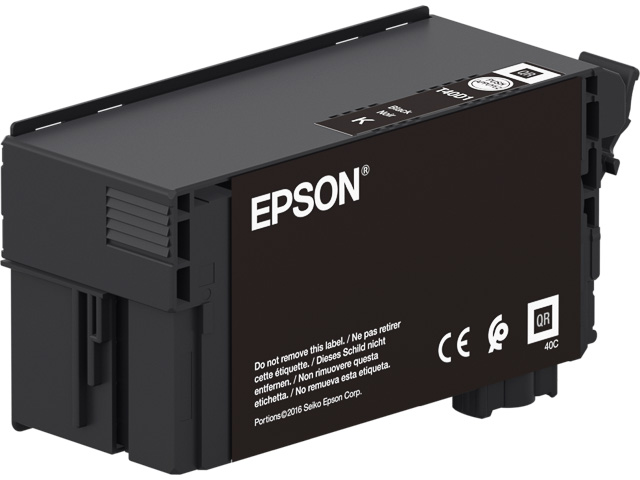 C13T40D140 EPSON SC T3100 TINTE BLACK 80ml UltraChrome Standard Kapazitaet