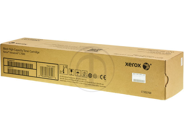 106R03757 XEROX VERSALINK C7000 TONER BK 10.700Seiten hohe Kapazitaet