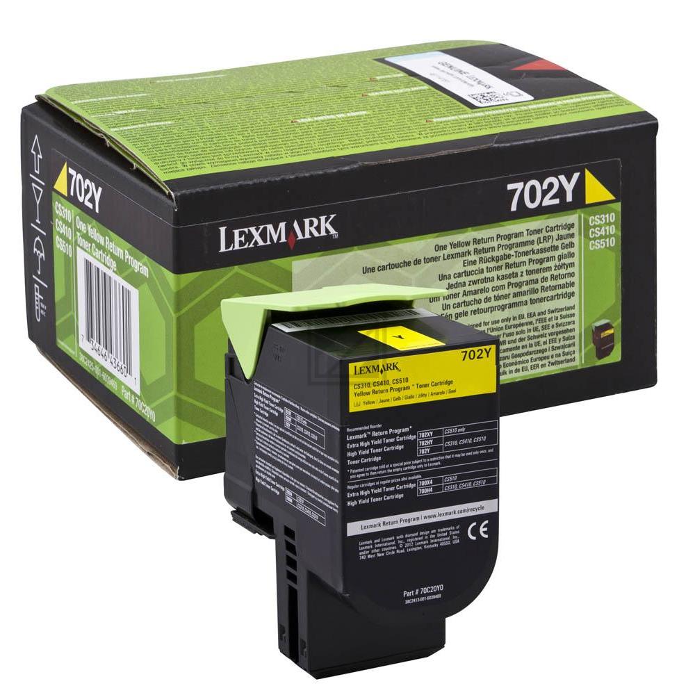 70C2XYE LEXMARK CS510 Toner yellow HC corporate 4000Seiten