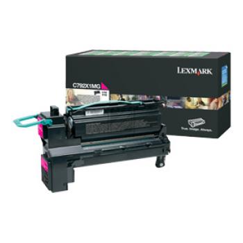 C792X1MG LEXMARK C792 Toner magenta HC return 20.000Seiten