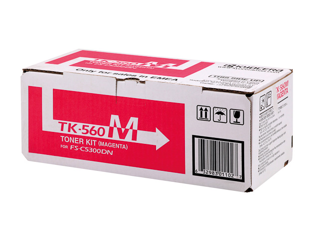 TK560M KYOCERA FSC5300DN TONER MAGENTA 1T02HNBEU0 10.000Seiten