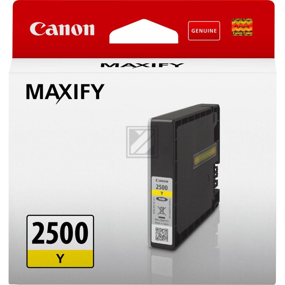 9303B001 CANON PGI2500Y Maxify MB Tinte yellow ST 720Seiten 9,6ml