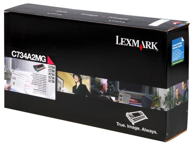 C734A2MG LEXMARK C734 TONER MAGENTA 6000Seiten