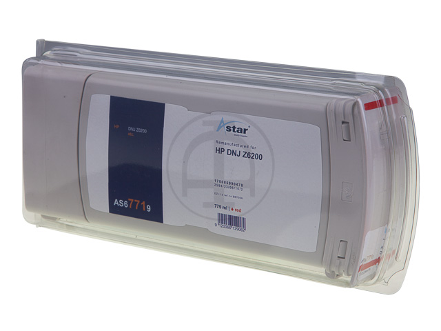 AS67719 ASTAR HP DNJZ6200 TINTE RED B6Y08A/771C 775ml