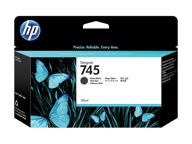 F9J99A HP DNJ Z5600 TINTE MATT SCHWARZ HP745 130ml
