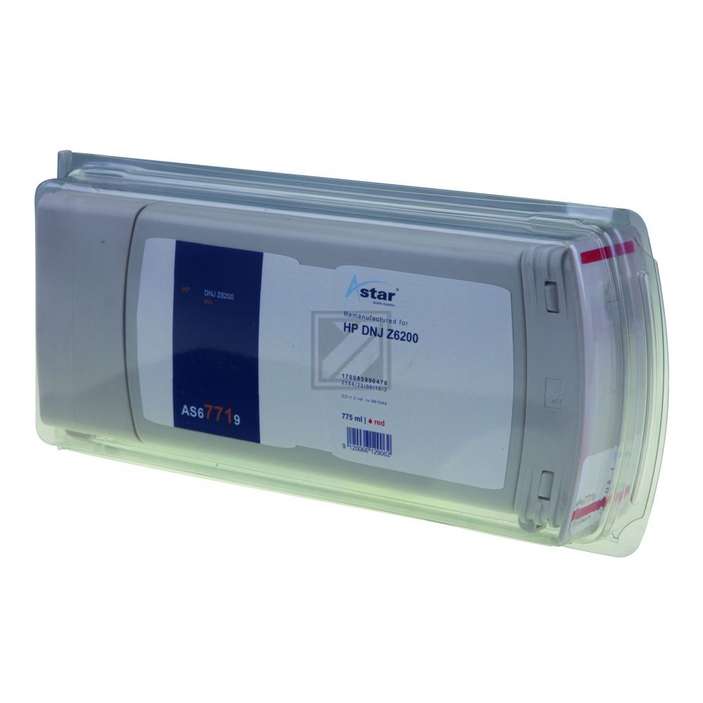 AS67719 ASTAR HP 771C DNJ Tinte red rebuilt Blister 775ml