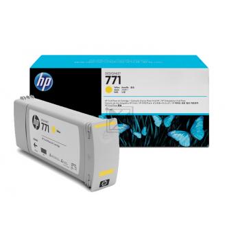 B6Y10A HP 771C DNJ Tinte yellow 775ml