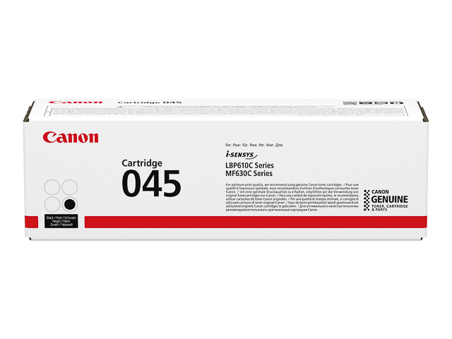 1242C002 CANON LBP610 CARTRIDGE BLK ST 045BK 1300Seiten Standard Kapazitaet