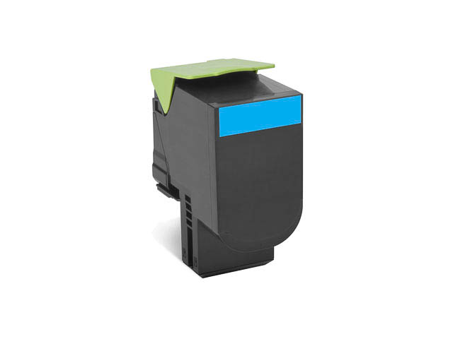 70C2XC0 LEXMARK CS510DE TONER CYAN HC 702XC 4000Seiten hohe Kapazitaet return