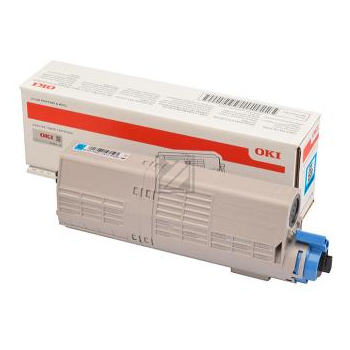 46490607 OKI C/MC Toner cyan HC 6000 Seiten