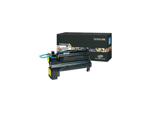 C792X2YG LEXMARK C792 TONER YELLOW 20.000Seiten