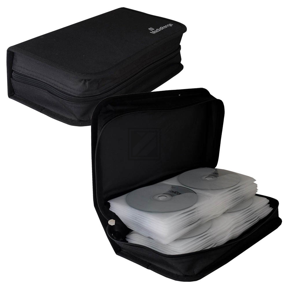 MEDIARANGE ARCHIVIERUNGSMAPPE 96DISK BOX55 schwarz
