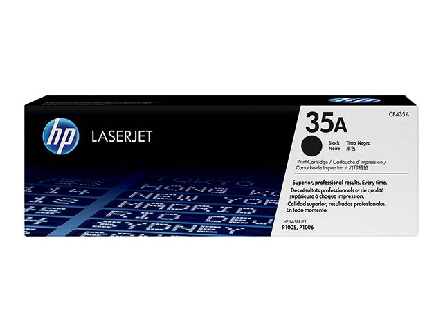 CB435A HP LJ P1005 CARTRIDGE BLACK HP35A 1500Seiten