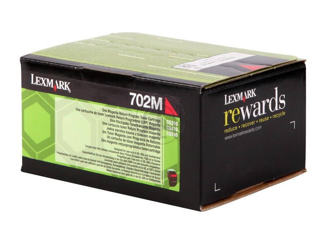 70C20M0 LEXMARK CS310DN TONER MAG ST 702M 1000Seiten Standard Kapaz return