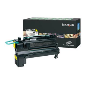 C792A1YG LEXMARK C792 Toner yellow ST return 6000Seiten