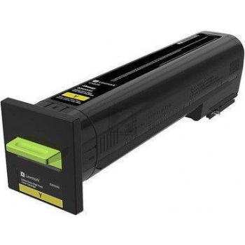 72K0X40 LEXMARK CS82x Toner yellow 22.000Seiten