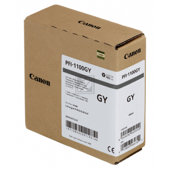 0856C001 CANON PFI1100GY IPF Tinte grey 160ml