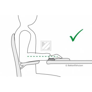 BNETWRC BAKKER Trapezium Compact Handgelenkauflage antibakteriell schwarz