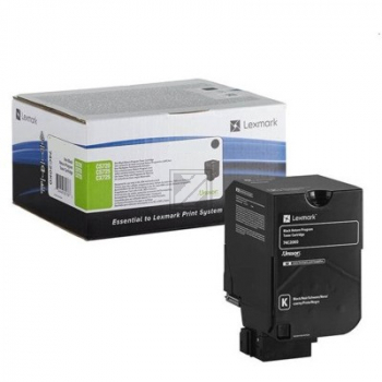 74C2SK0 LEXMARK CS72x Toner black HC return 7000Seiten