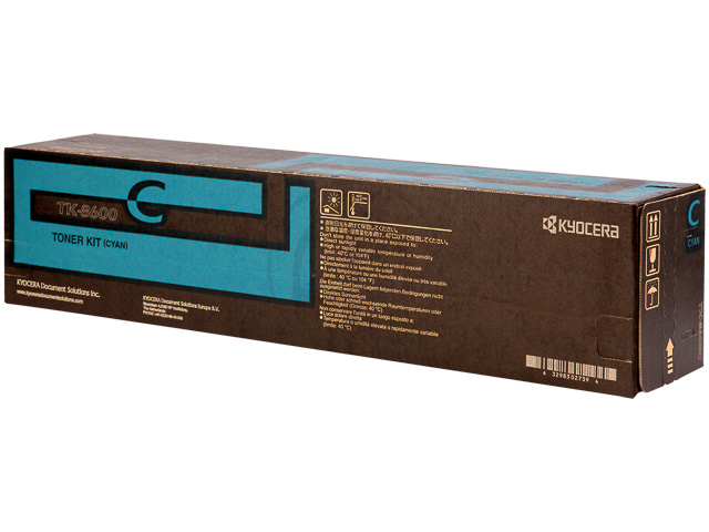 TK8600C KYOCERA FSC8600DN TONER CYAN 1T02MNCNL0 20.000Seiten