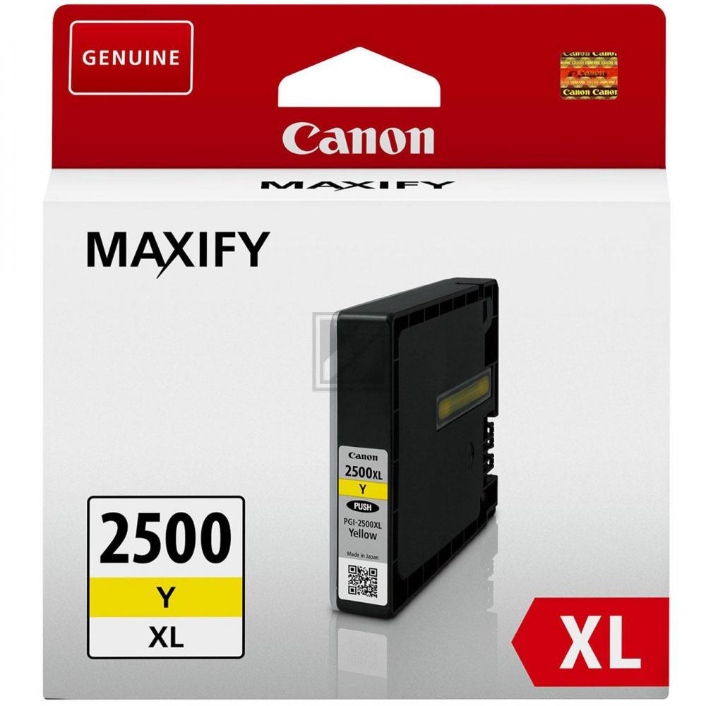 9267B001 CANON PGI2500XLY Maxify MB Tinte yellow HC 1520Seiten 19,3ml