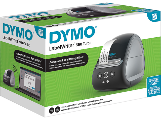 DYMO LABELWRITER 550 TURBO 2112723 Etikettendrucker DYMO LABELWRITER 550 TURBO 2112723 Etikettendrucker