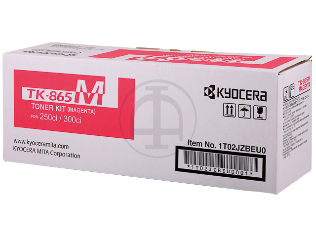 TK865M KYOCERA TA250CI TONER MAGENTA 1T02JZBEU0 12.000Seiten