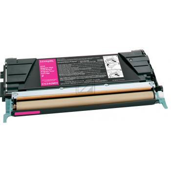 C5240MH LEXMARK Optra C Toner magenta HC return 5000Seiten