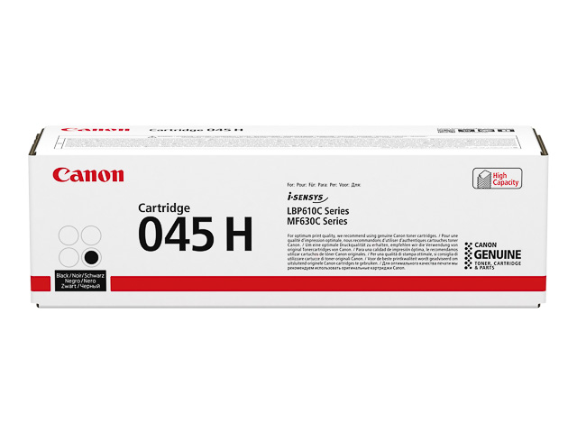 1246C002 CANON LBP610 CARTRIDGE BLK HC 045HBK 2200Seiten hohe Kapazitaet
