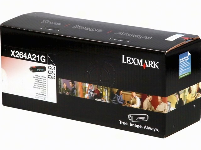 X264A21G LEXMARK X264 CARTRIDGE BLACK ST 3500Seiten Standard Kapazitaet