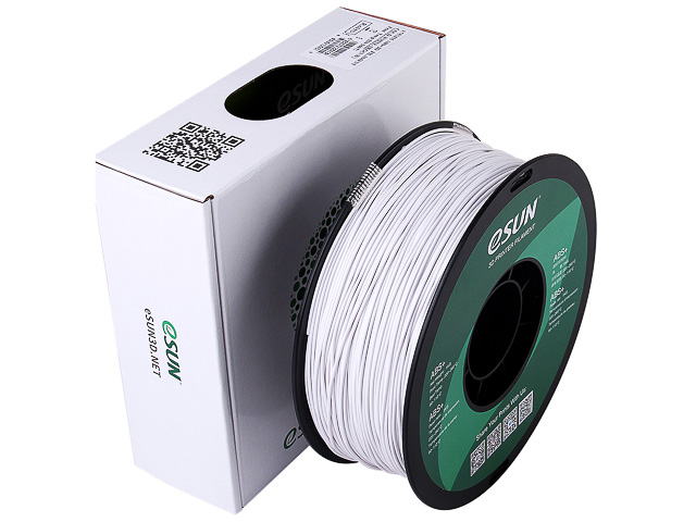 ABS+ 1,75mm COLD WHITE 1kg ESUN 3D FILAMENT