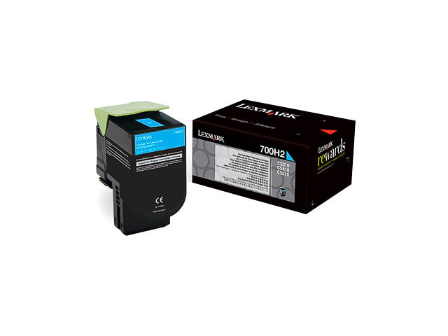 70C0H20 LEXMARK CS410N TONER CYAN 3000Seiten 700H2