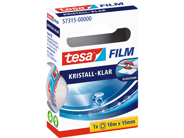 TESAFILM KLEBEFILM KRISTALL-KLAR 57315-00000-02 10mx15mm