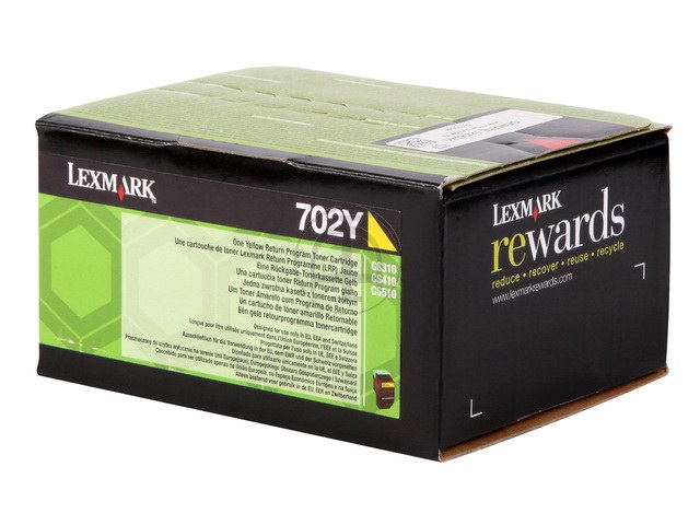 70C20Y0 LEXMARK CS310DN TONER YELLOW ST 702Y 1000Seiten Standard Kapaz return