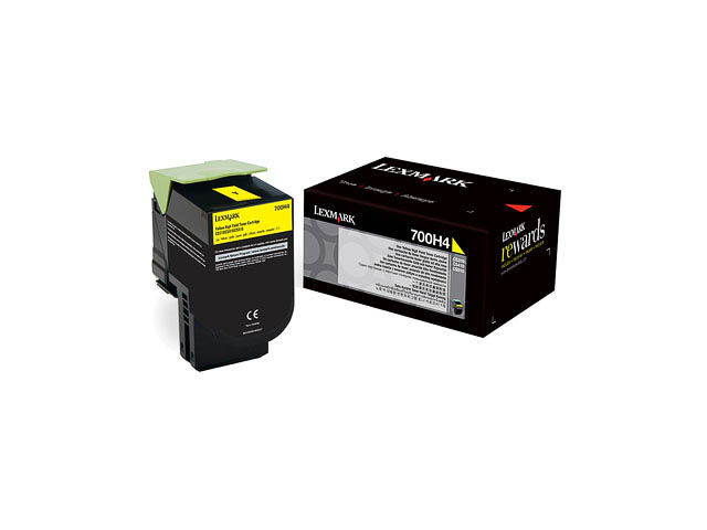 70C0H40 LEXMARK CS410N TONER YELLOW 3000Seiten 700H4