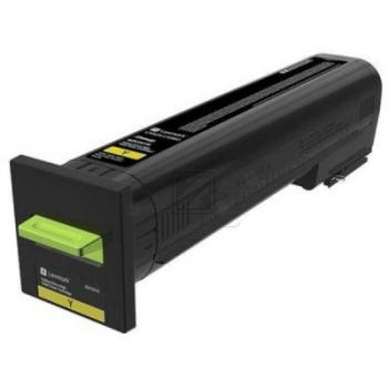 82K2XYE LEXMARK CX82x Toner yellow corporate 22.000Seiten