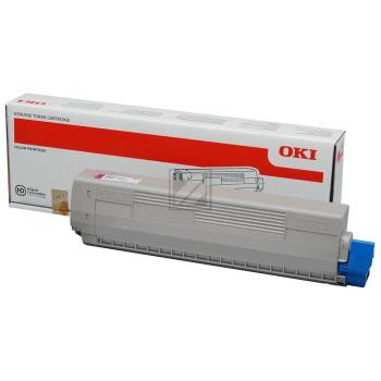 44844614 OKI C8xx Toner magenta 7300 Seiten