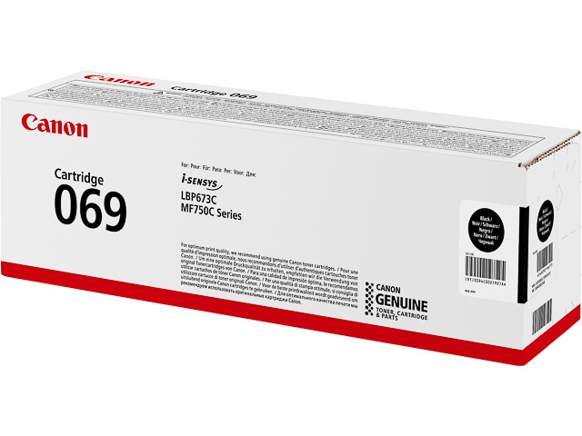 5094C002 LBP763CDW CARTRIDGE BLACK ST 069BK 2100Seiten Standard Kapazitaet